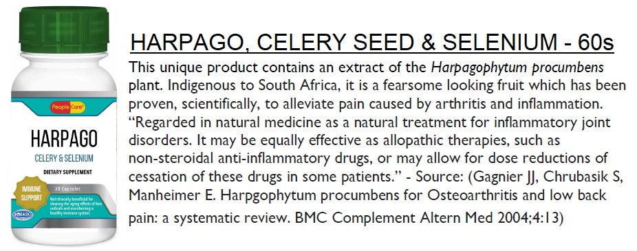 Harpago, Celery Seed & Selenium