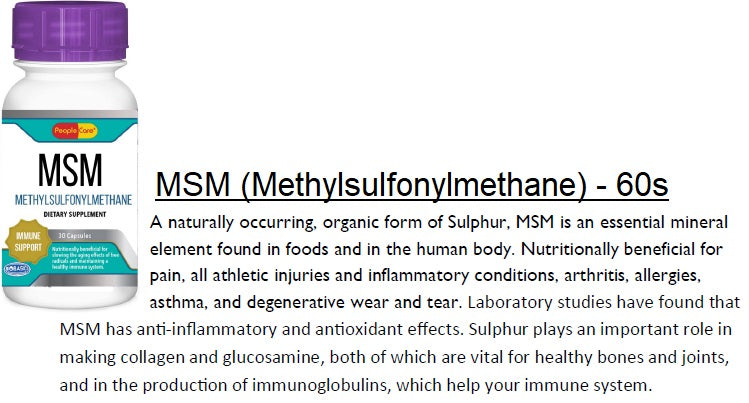 MSM - Methylsulfonylmethane