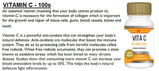 Vitamin C - Ascorbic Acid